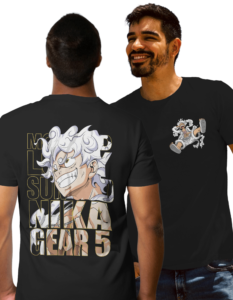 One Piece Sun God Nika Gear 5 Regular Anime T-shirt
