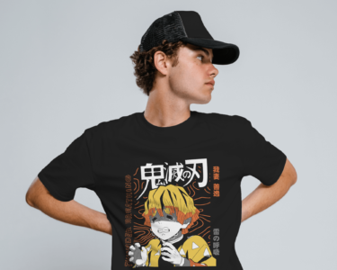 Demon Slayer Cry Zenitsu Regular T-Shirt