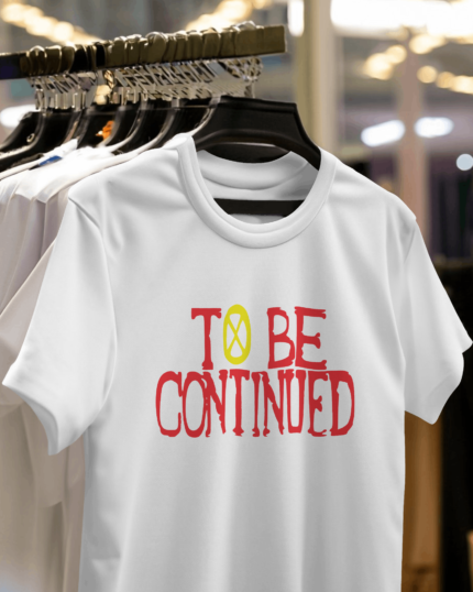 One Piece To be continued Regular Anime T-shirt